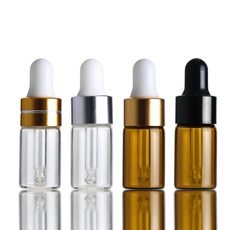 Juice Bottle Dropper - 100szt Mini butelki z zakraplaczem 1ml