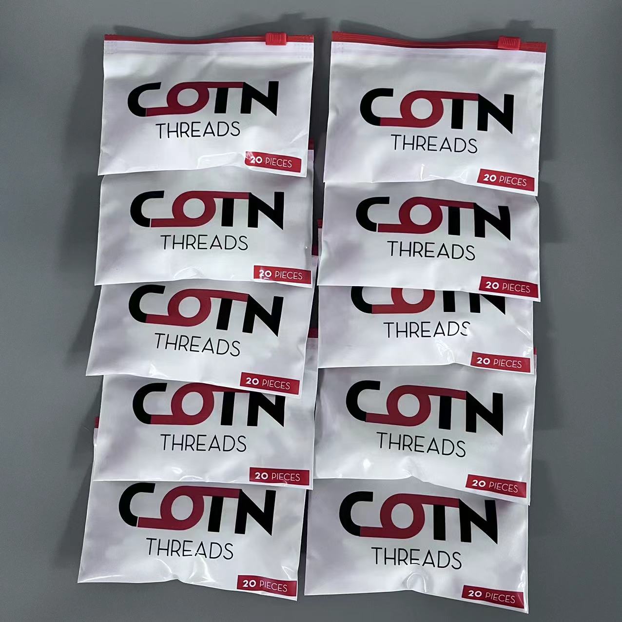 Cotton Wick Organic - 10 torebek COTN knot wstępnie zabudowane