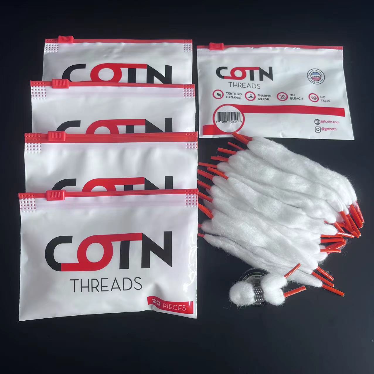 100/60/20 szt. Wstępnie zbudow – Cotton Wick Organic recenzja i cena