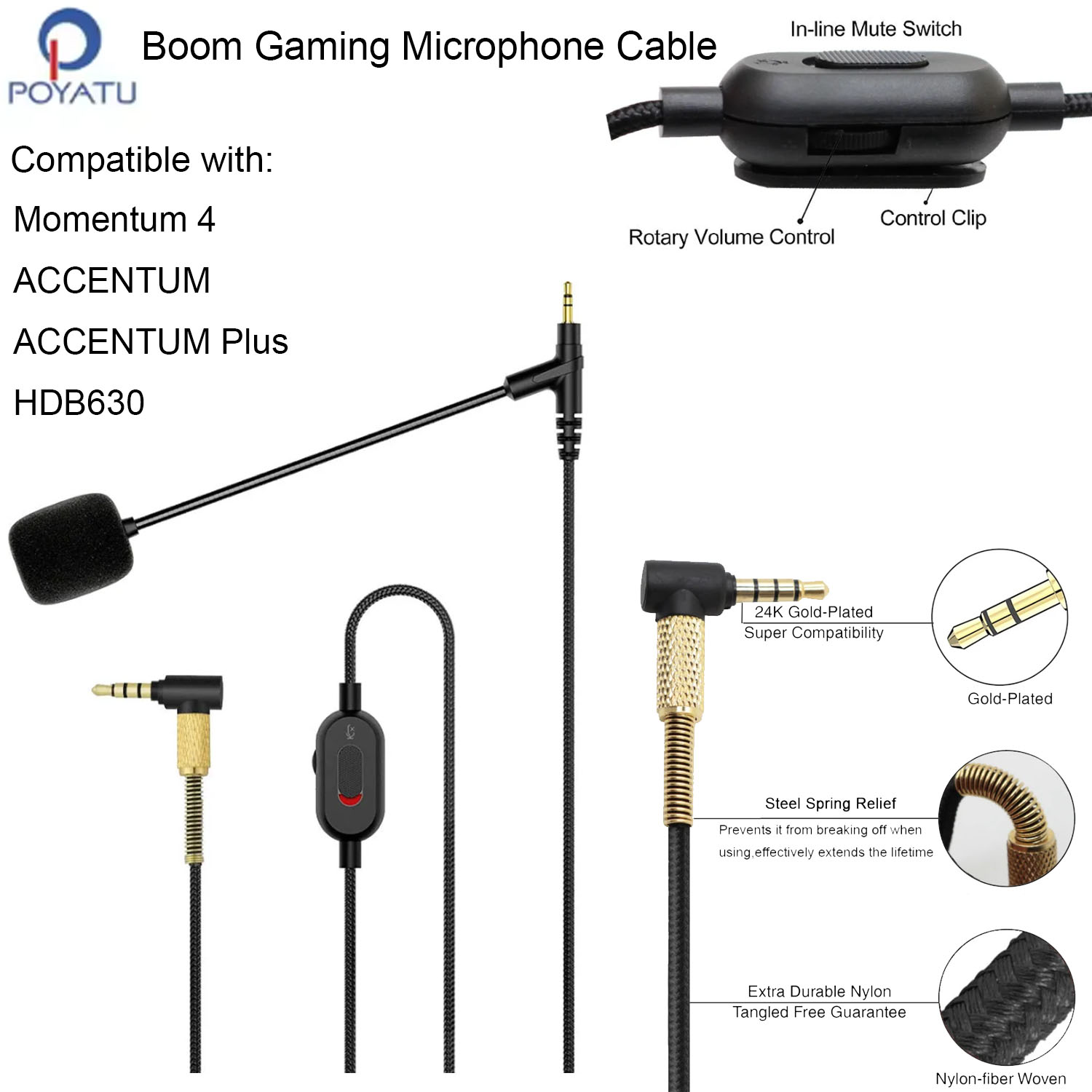 Kabel mikrofonowy do słuchawek – Sennheiser Headphone Momentum 4 recenzja i cena
